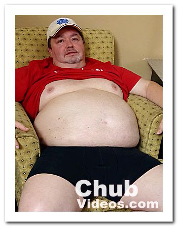 A chub daddy with a big hard ball belly
