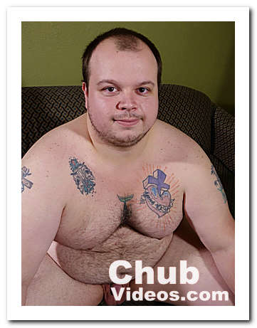 Jacky Late a young hairy tattoows chubby cub!